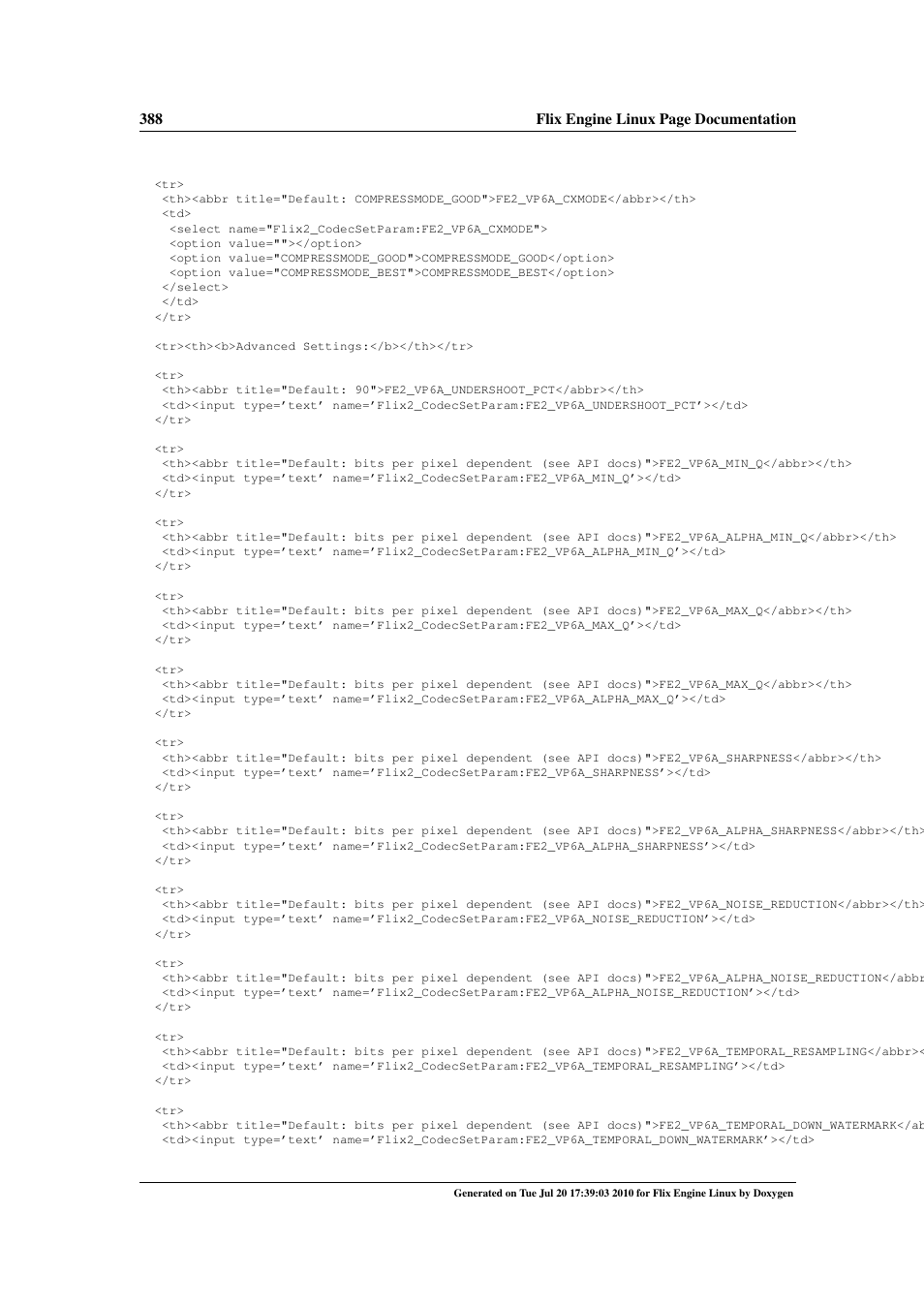 Google Flix Engine Linux Reference Manual User Manual | Page 394 / 545