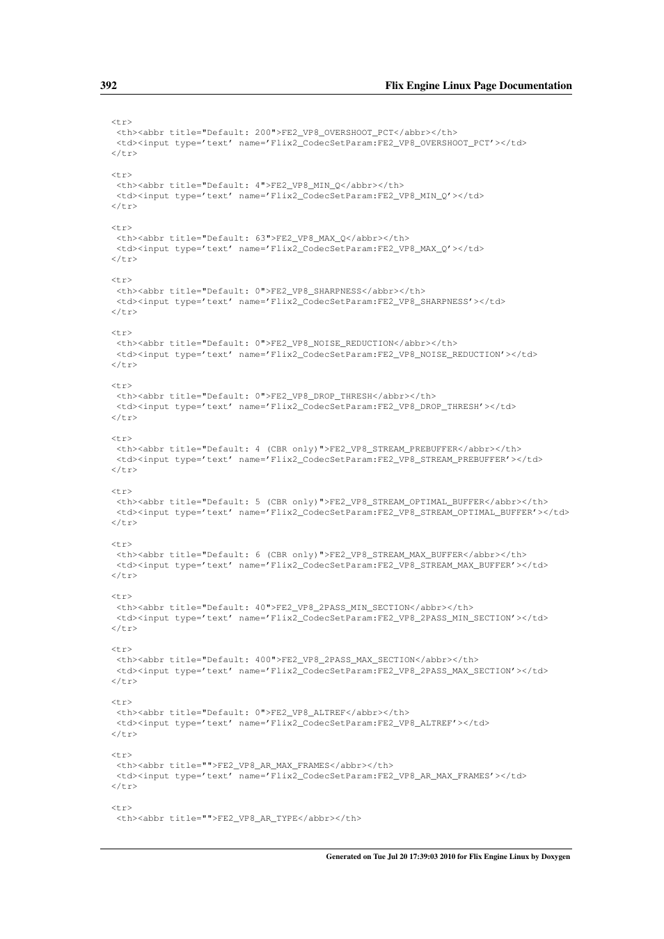 Google Flix Engine Linux Reference Manual User Manual | Page 398 / 545