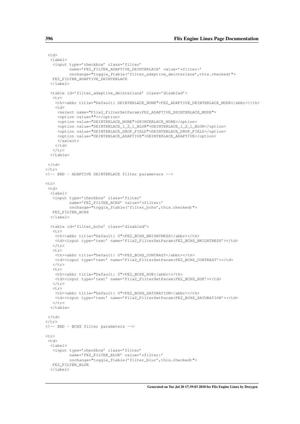 Google Flix Engine Linux Reference Manual User Manual | Page 402 / 545