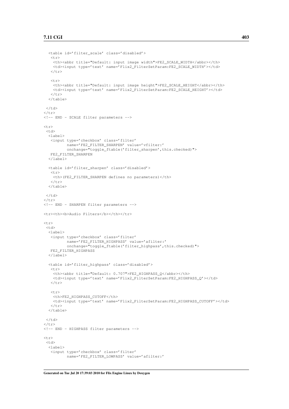 Google Flix Engine Linux Reference Manual User Manual | Page 409 / 545