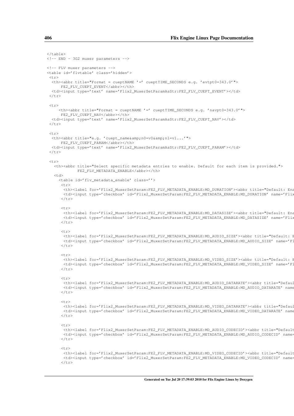 Google Flix Engine Linux Reference Manual User Manual | Page 412 / 545