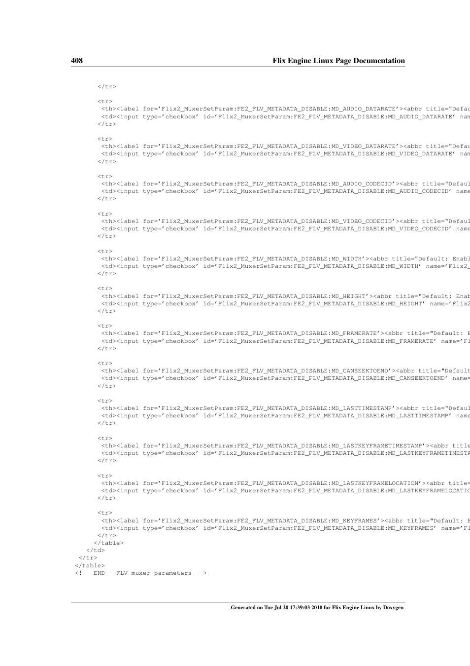 Google Flix Engine Linux Reference Manual User Manual | Page 414 / 545