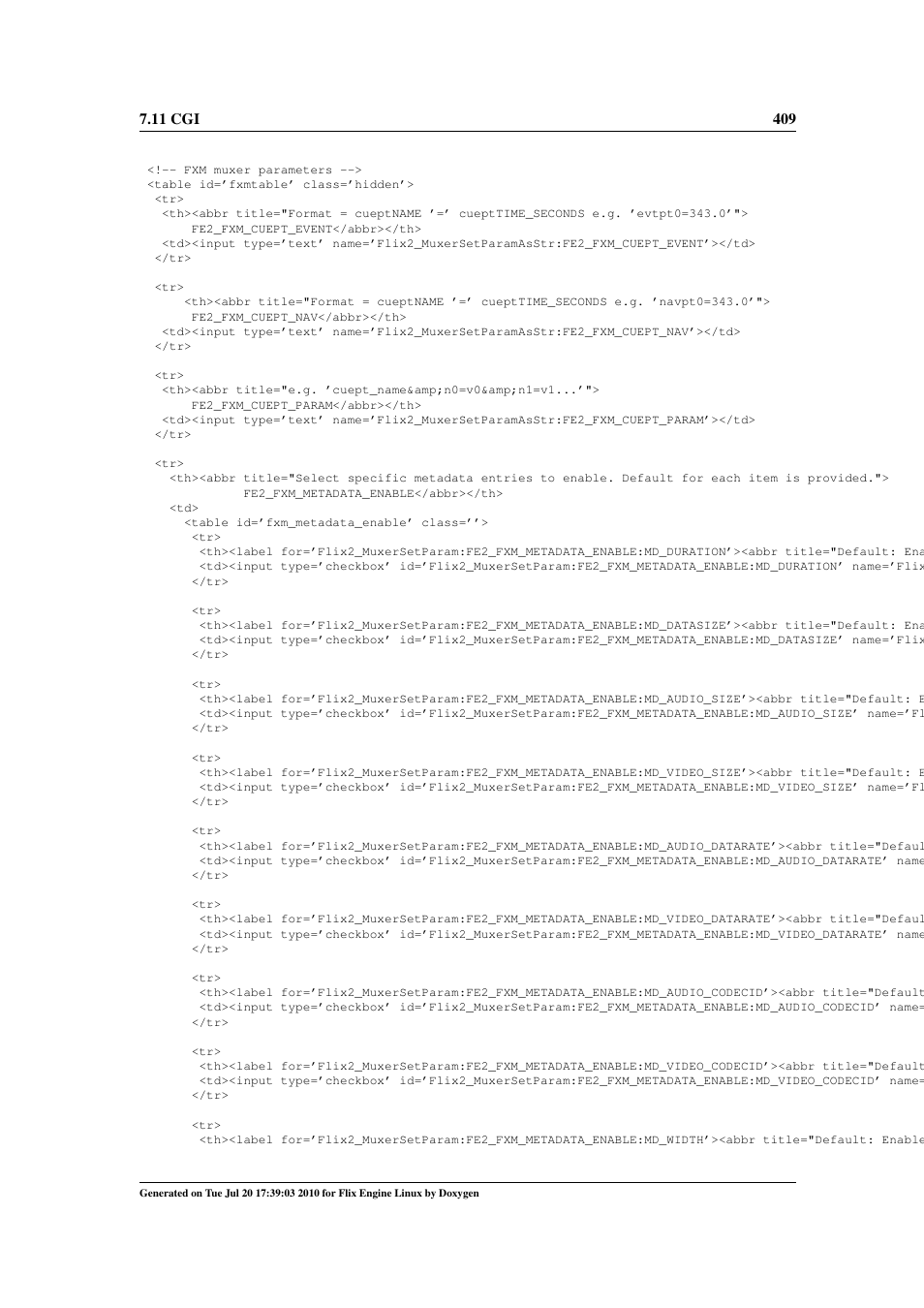 Google Flix Engine Linux Reference Manual User Manual | Page 415 / 545