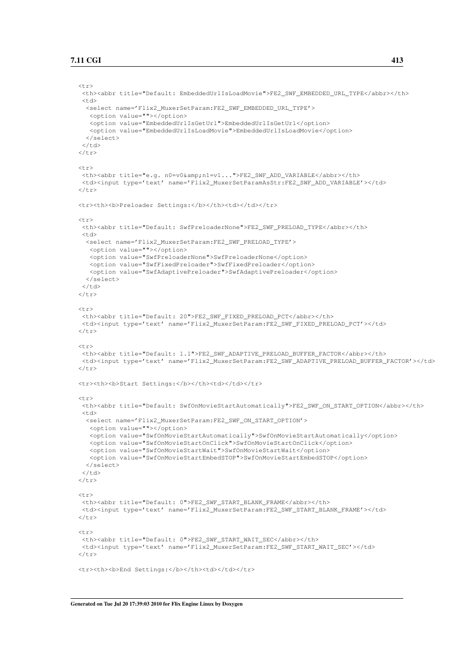 Google Flix Engine Linux Reference Manual User Manual | Page 419 / 545