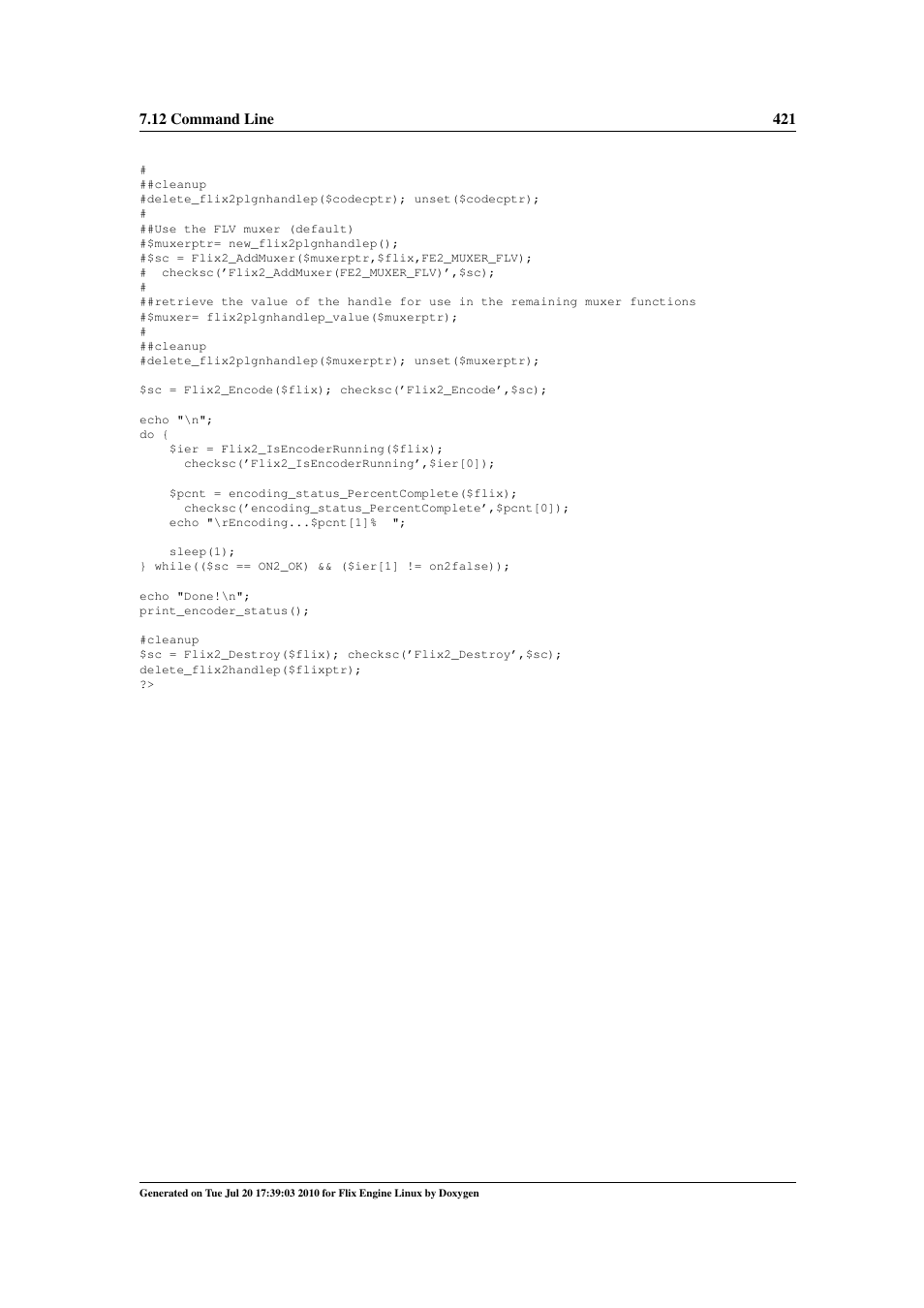 Google Flix Engine Linux Reference Manual User Manual | Page 427 / 545