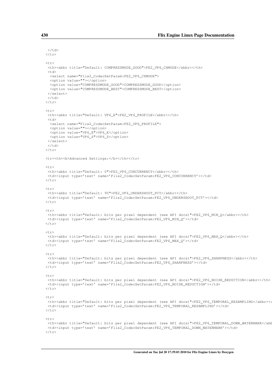 Google Flix Engine Linux Reference Manual User Manual | Page 436 / 545
