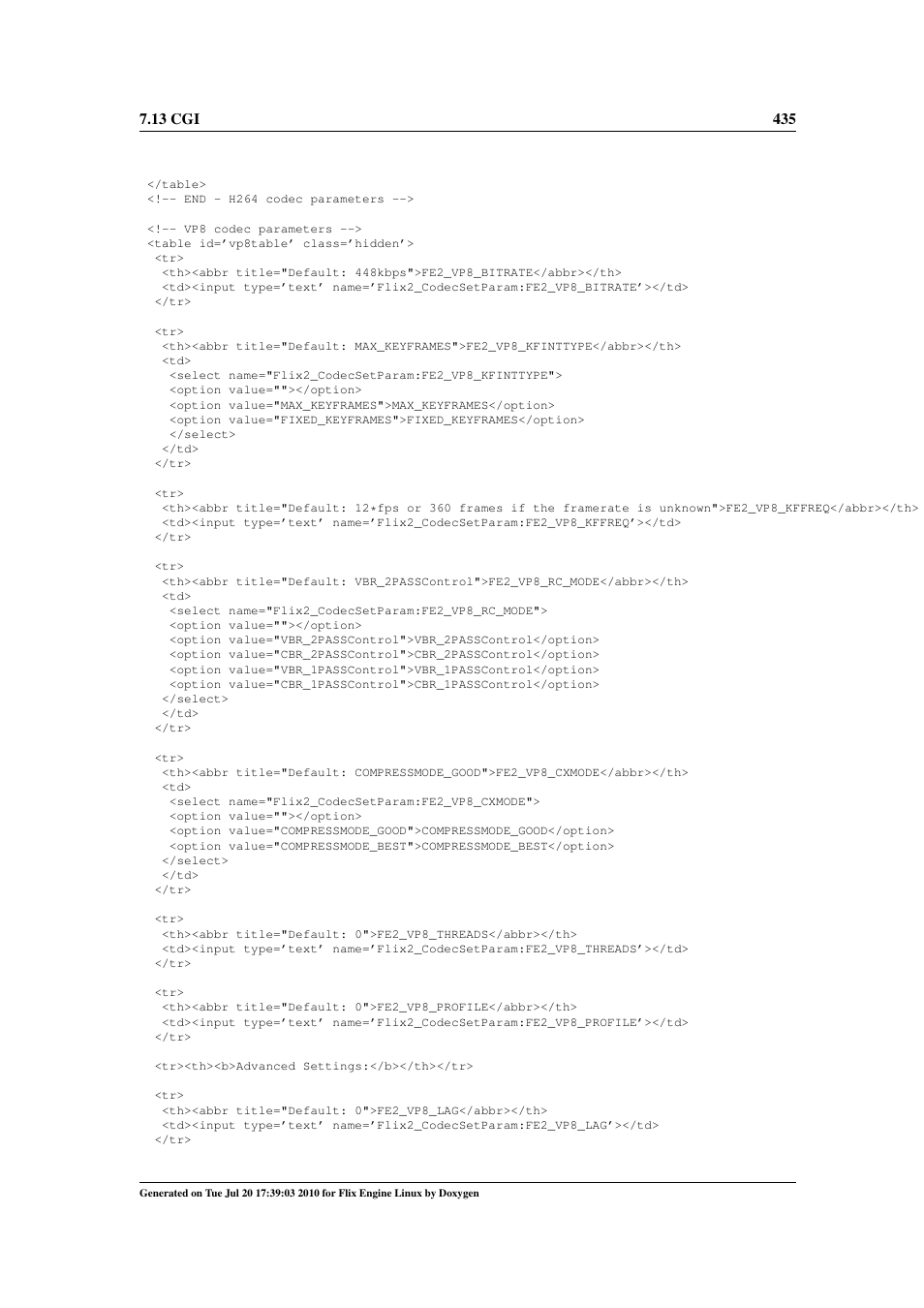 Google Flix Engine Linux Reference Manual User Manual | Page 441 / 545