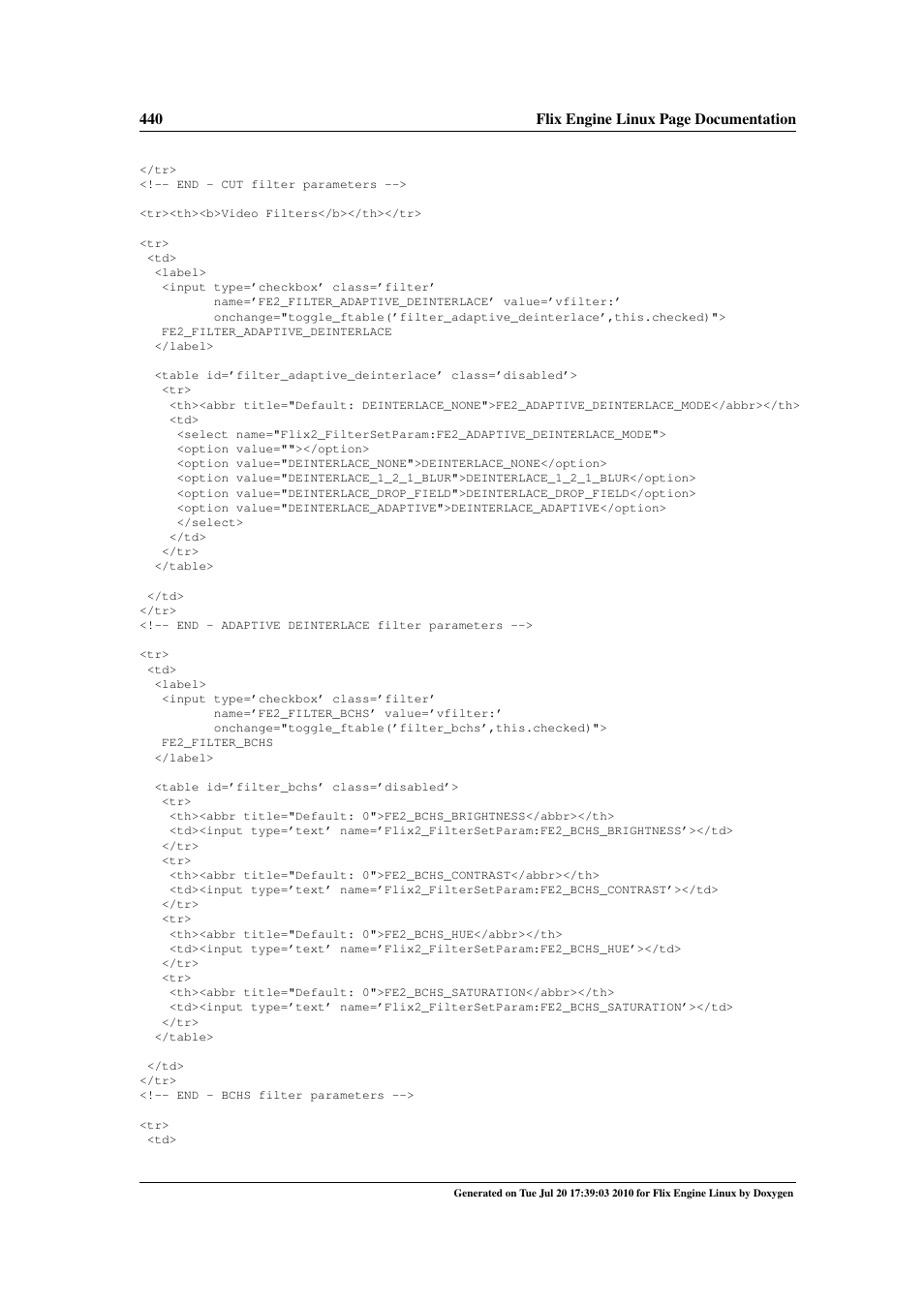 Google Flix Engine Linux Reference Manual User Manual | Page 446 / 545