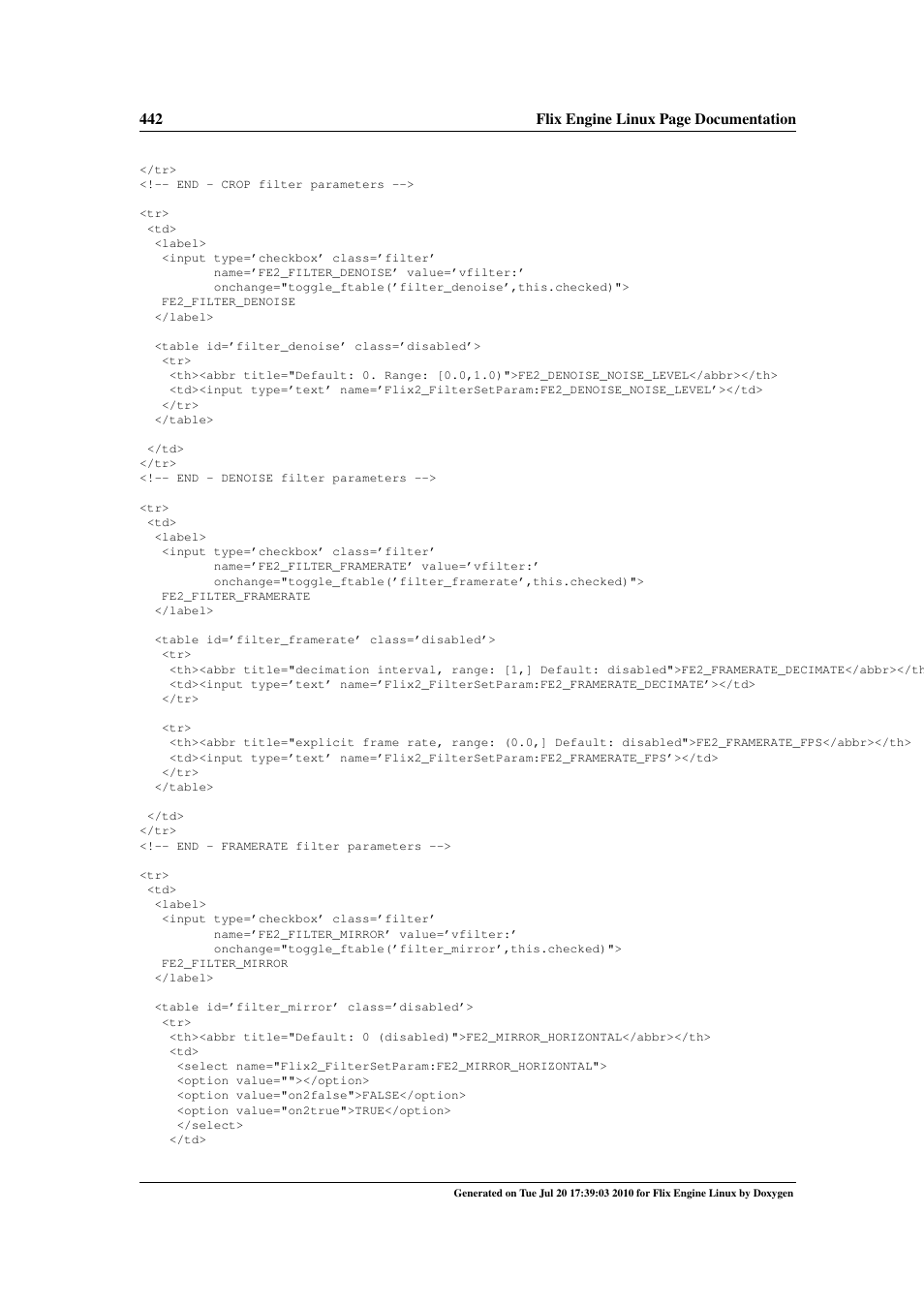 Google Flix Engine Linux Reference Manual User Manual | Page 448 / 545