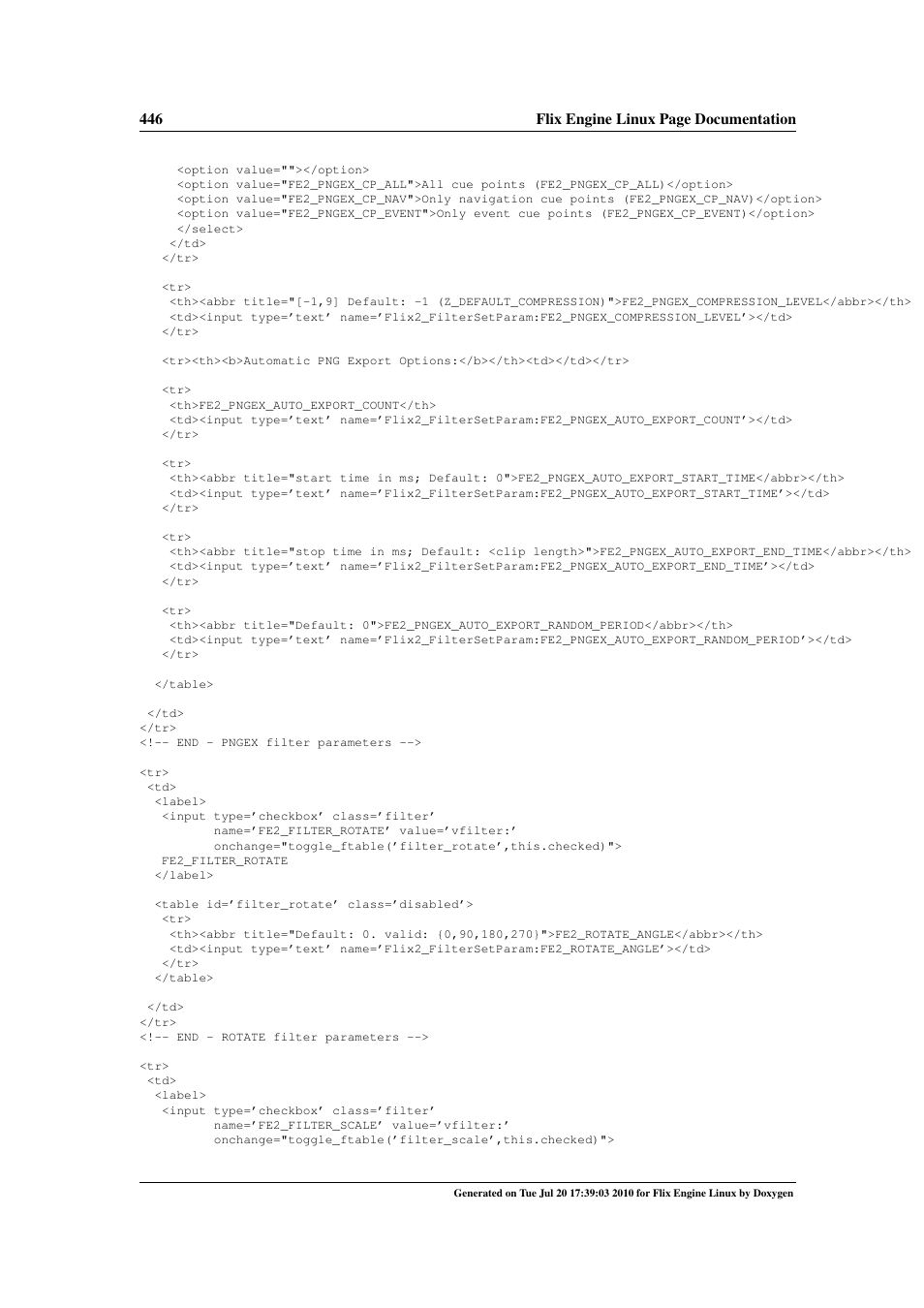 Google Flix Engine Linux Reference Manual User Manual | Page 452 / 545