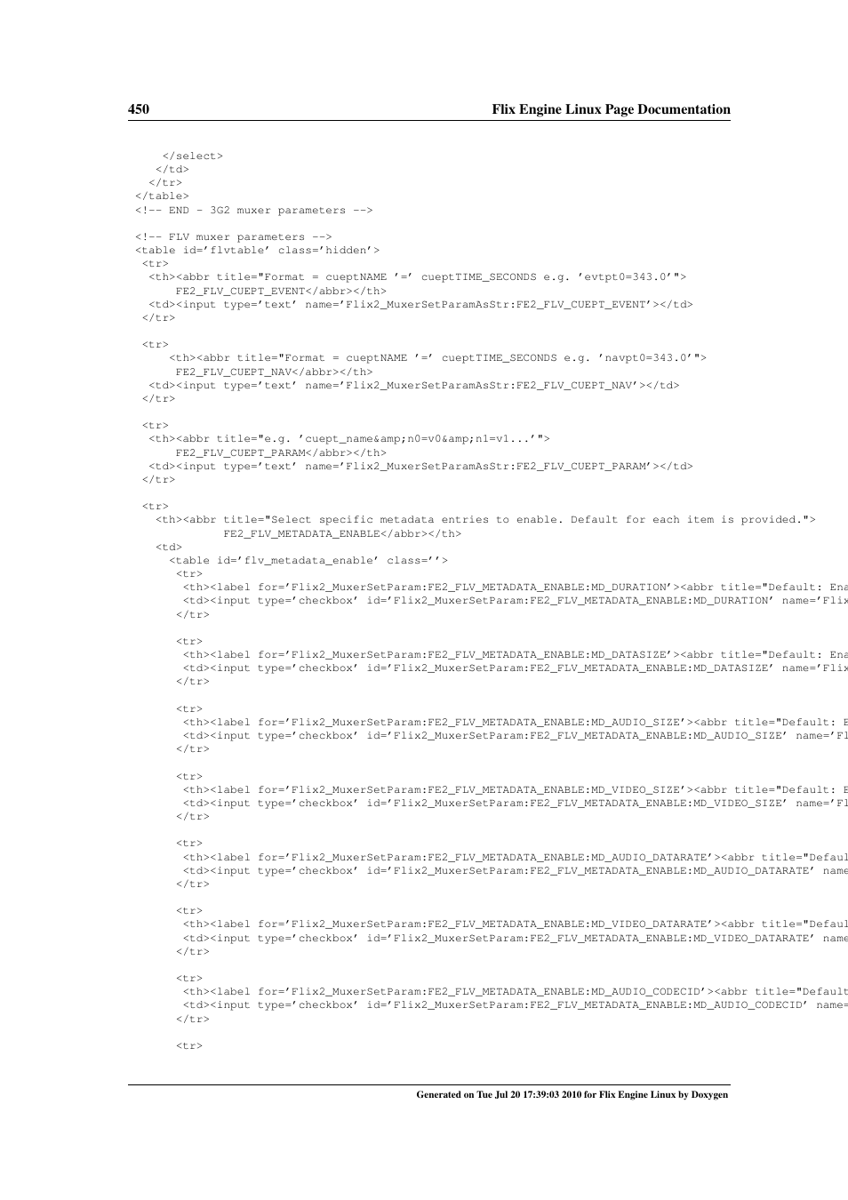 Google Flix Engine Linux Reference Manual User Manual | Page 456 / 545