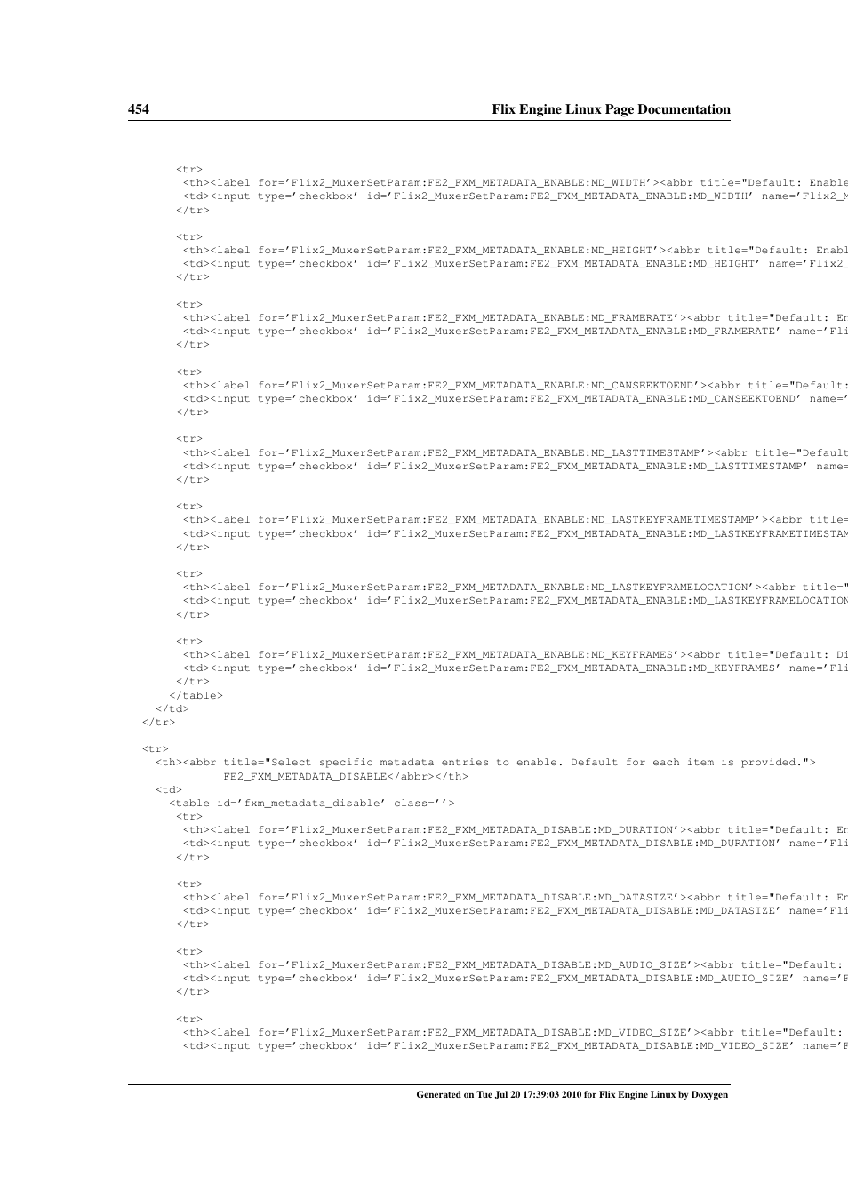 Google Flix Engine Linux Reference Manual User Manual | Page 460 / 545