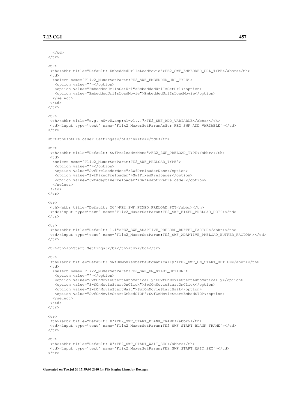 Google Flix Engine Linux Reference Manual User Manual | Page 463 / 545