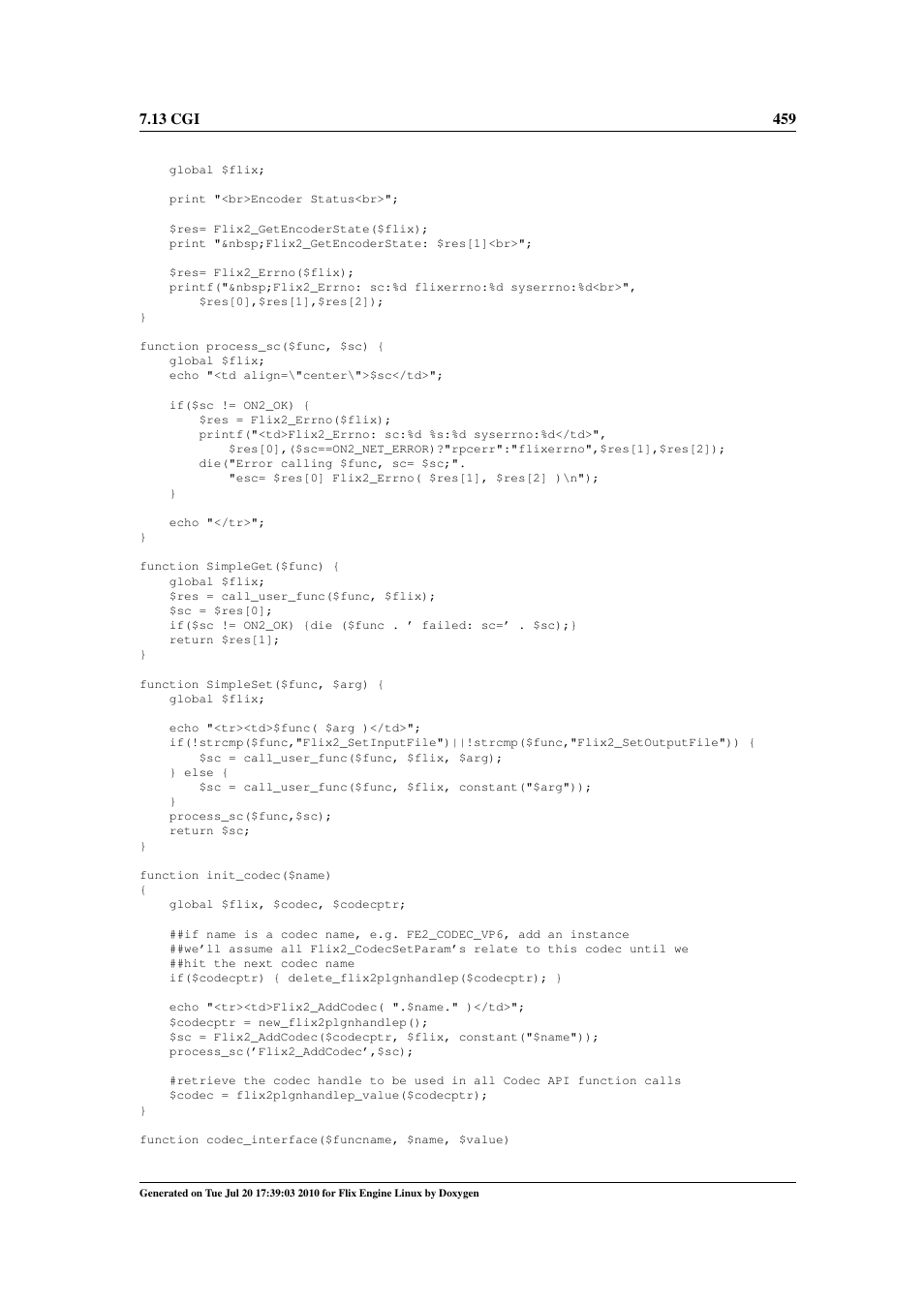 Google Flix Engine Linux Reference Manual User Manual | Page 465 / 545
