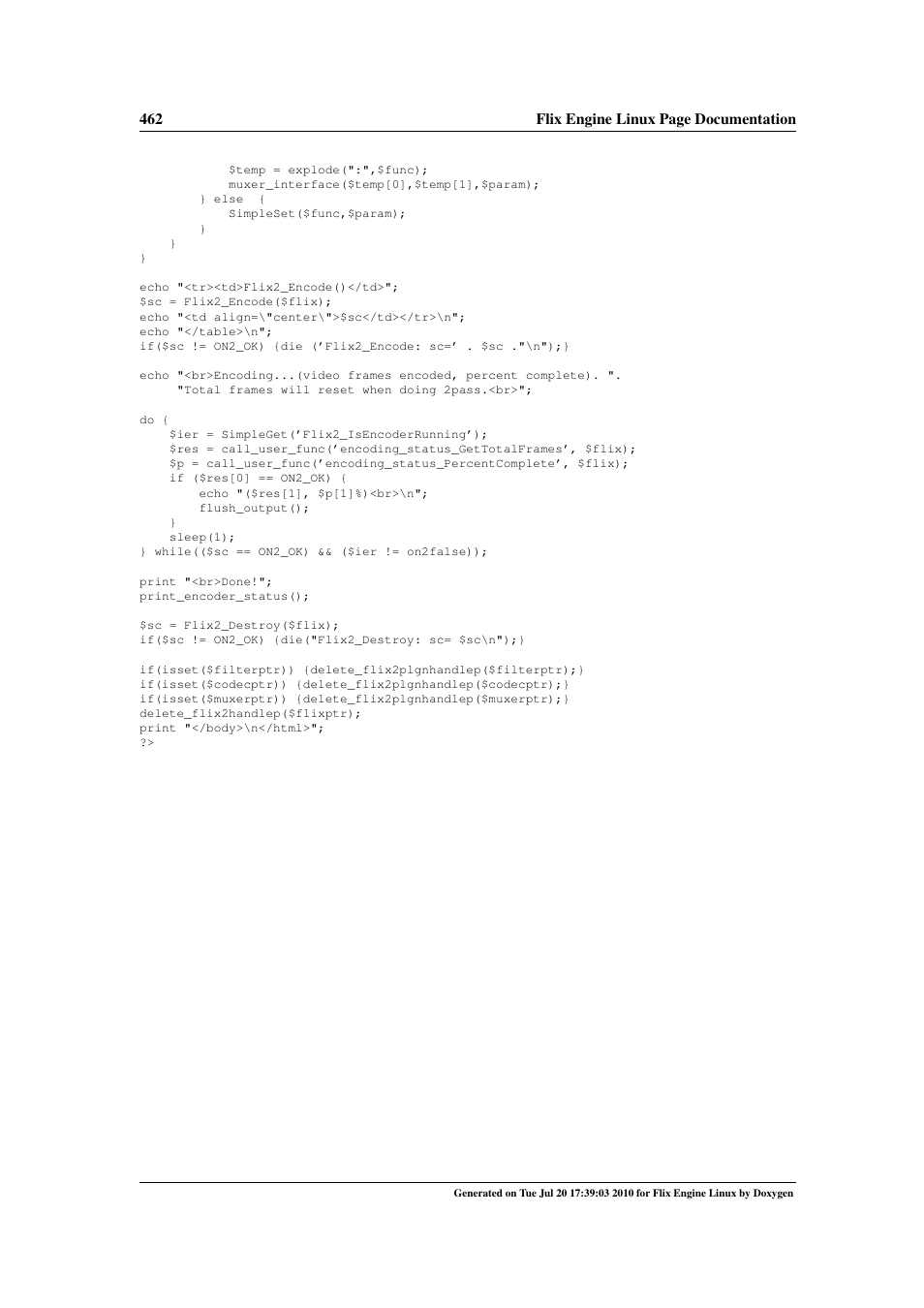 Google Flix Engine Linux Reference Manual User Manual | Page 468 / 545