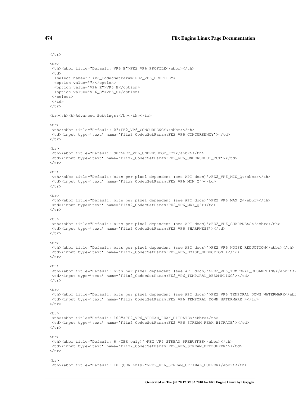 Google Flix Engine Linux Reference Manual User Manual | Page 480 / 545