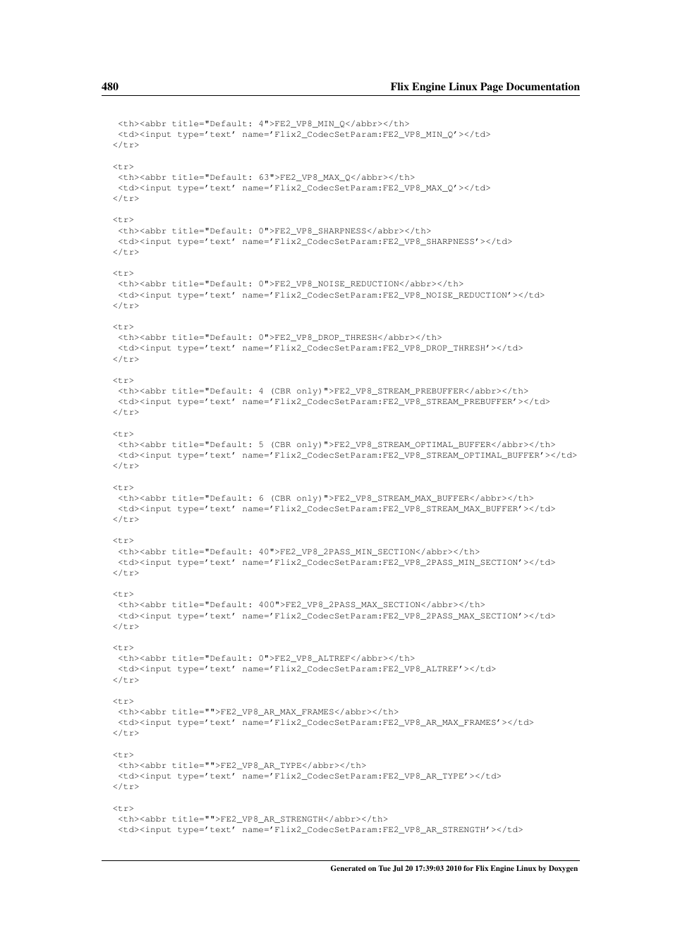 Google Flix Engine Linux Reference Manual User Manual | Page 486 / 545