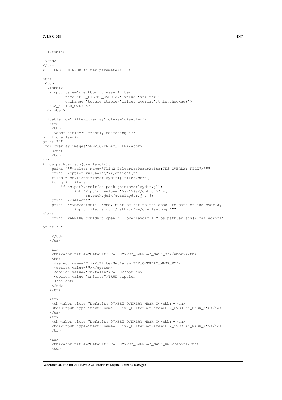 Google Flix Engine Linux Reference Manual User Manual | Page 493 / 545