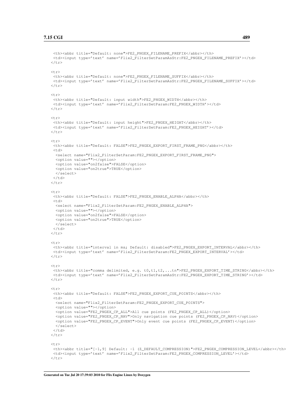 Google Flix Engine Linux Reference Manual User Manual | Page 495 / 545