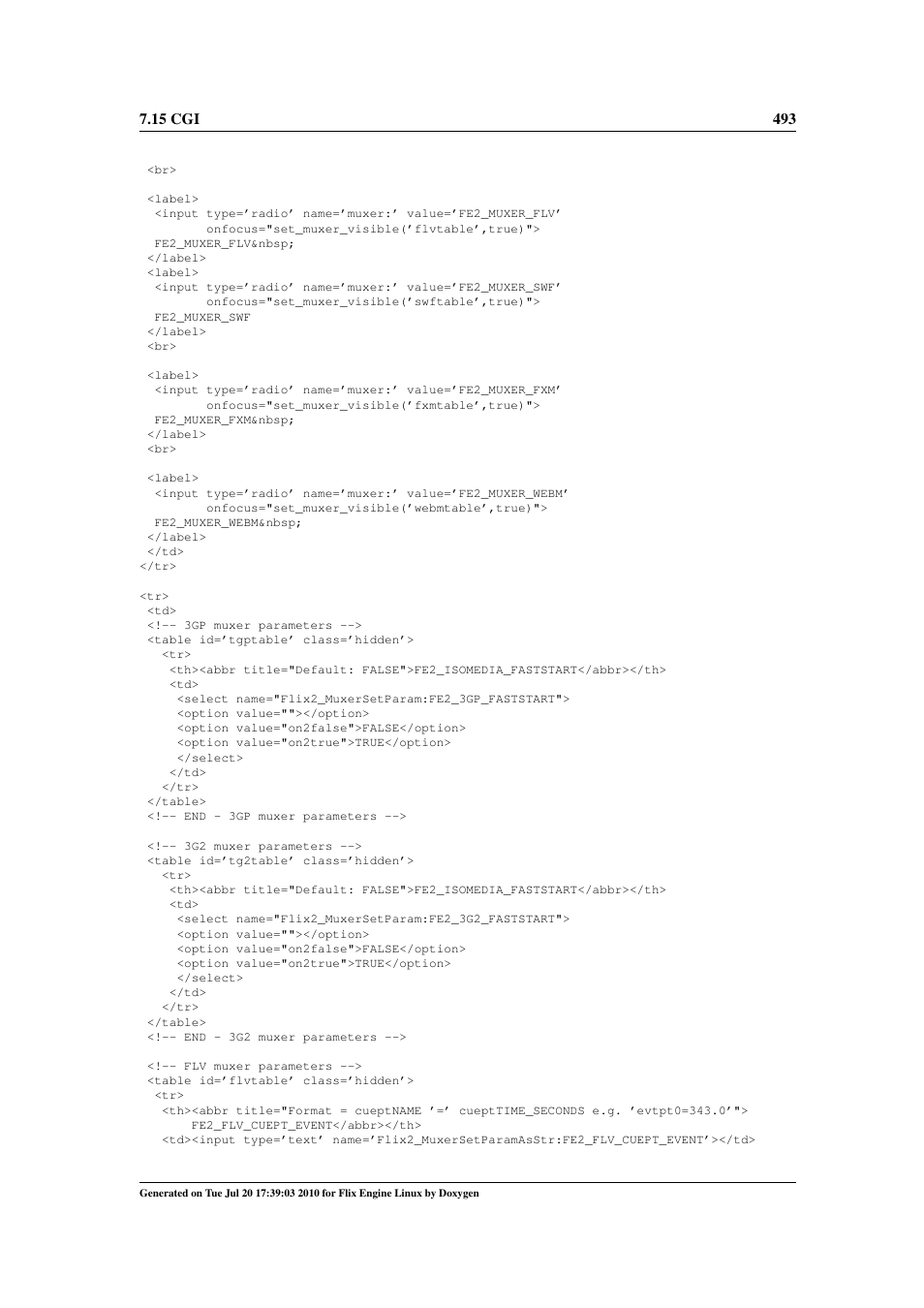 Google Flix Engine Linux Reference Manual User Manual | Page 499 / 545