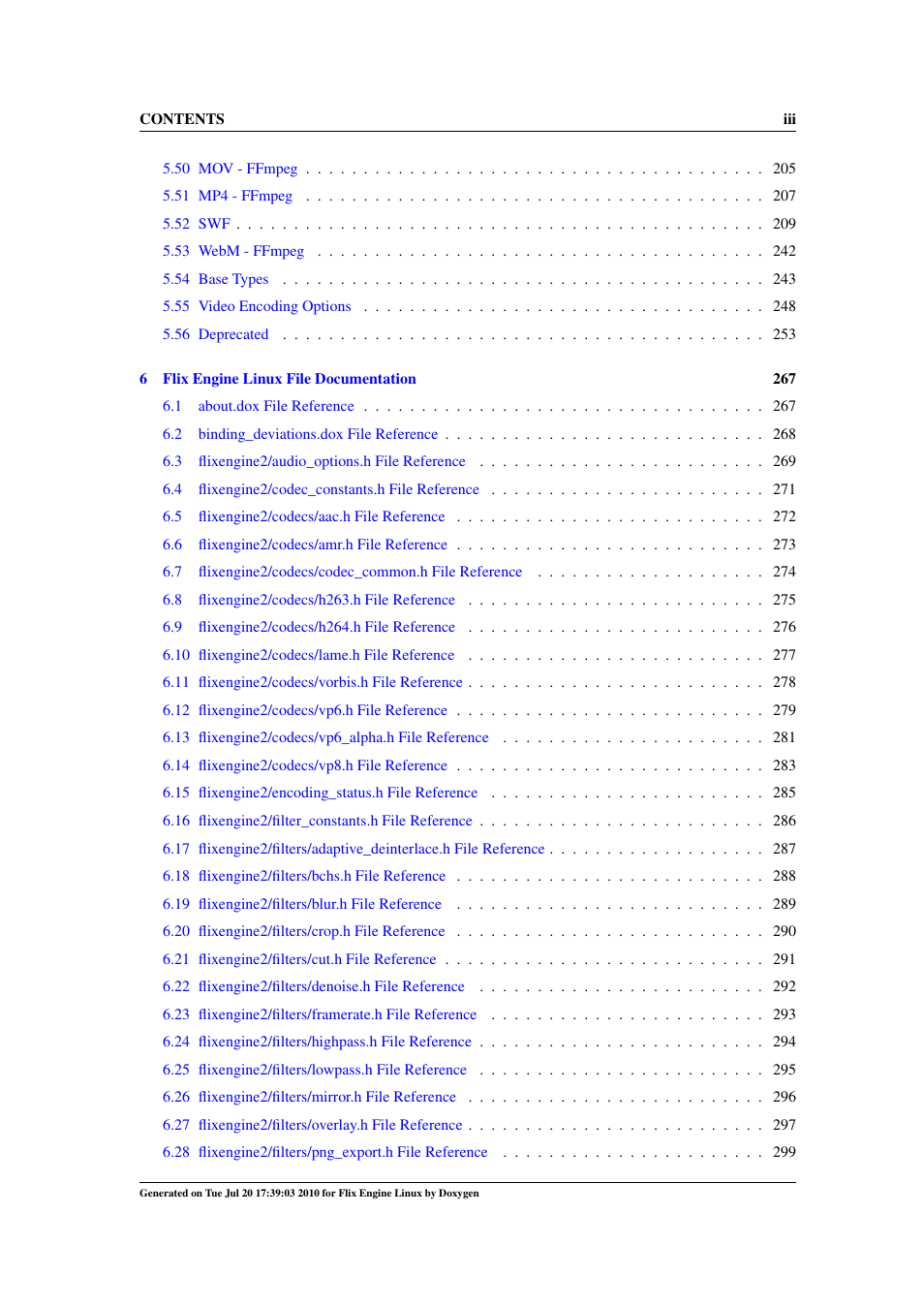 Google Flix Engine Linux Reference Manual User Manual | Page 5 / 545