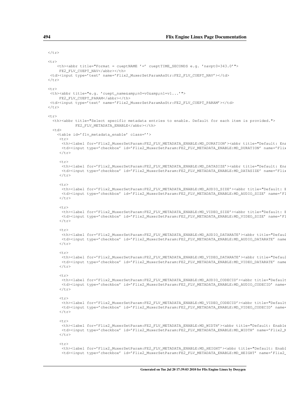 Google Flix Engine Linux Reference Manual User Manual | Page 500 / 545