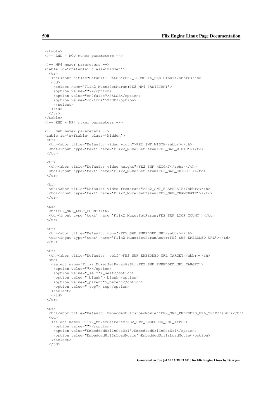 Google Flix Engine Linux Reference Manual User Manual | Page 506 / 545