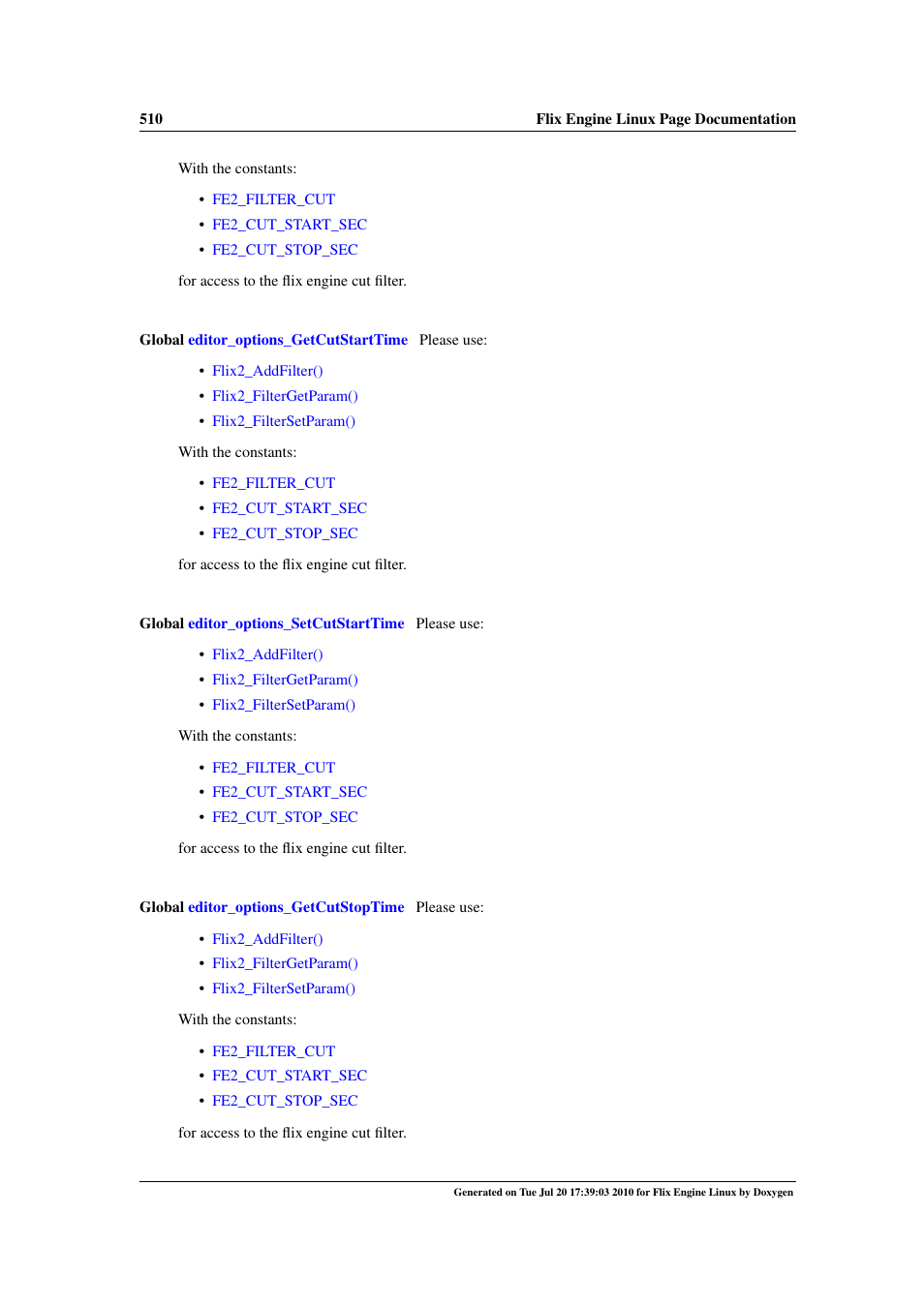 Deprecated | Google Flix Engine Linux Reference Manual User Manual | Page 516 / 545