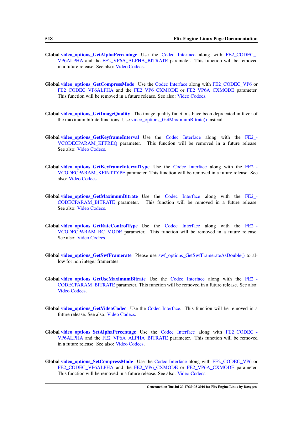 Deprecated | Google Flix Engine Linux Reference Manual User Manual | Page 524 / 545