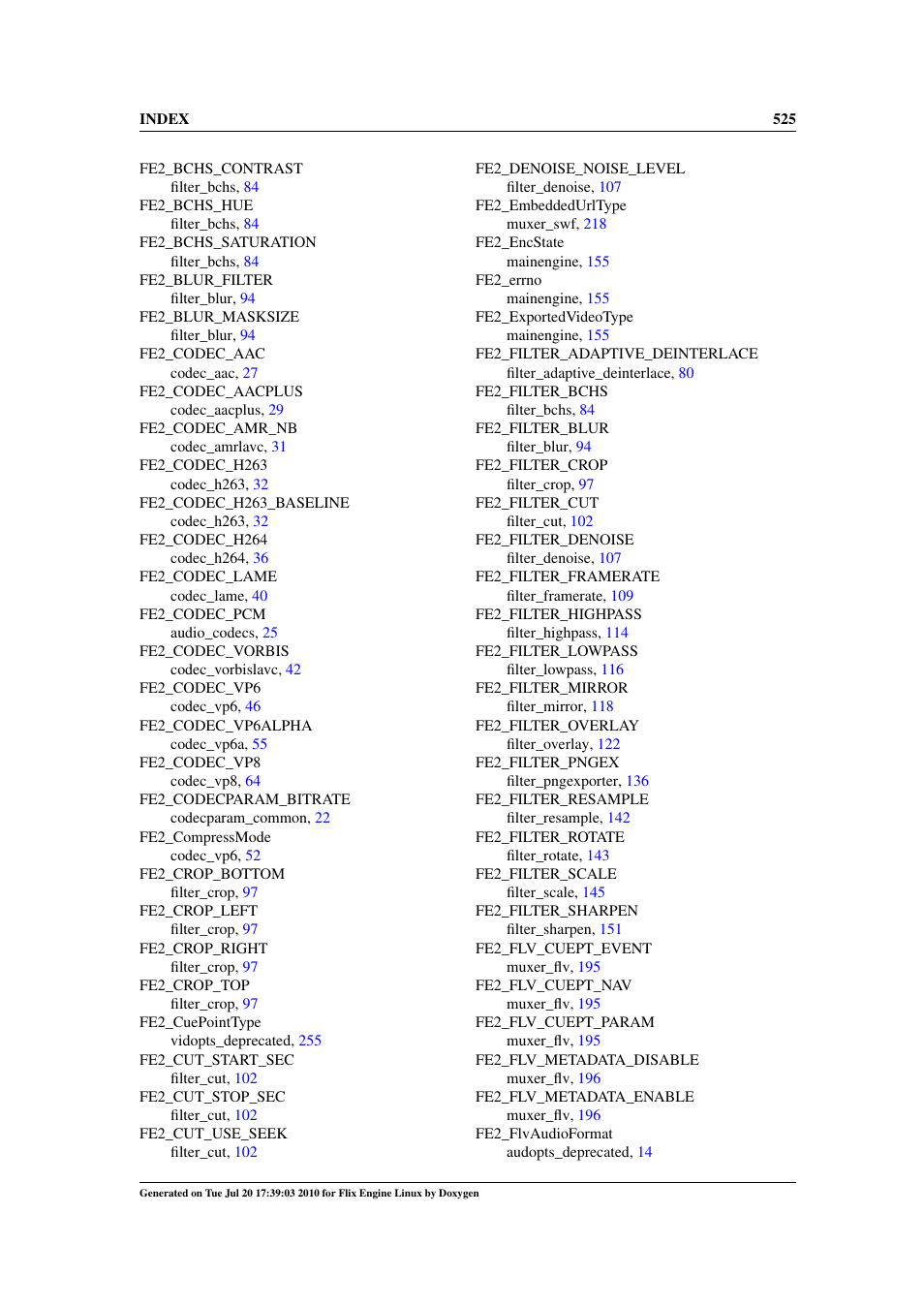 Google Flix Engine Linux Reference Manual User Manual | Page 531 / 545