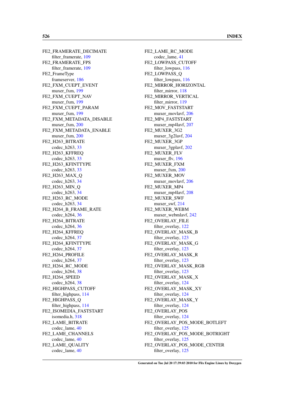 Google Flix Engine Linux Reference Manual User Manual | Page 532 / 545