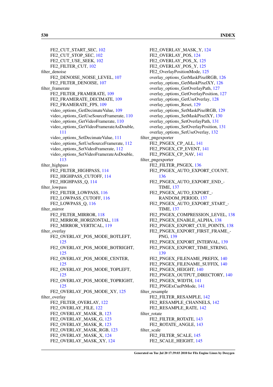 Google Flix Engine Linux Reference Manual User Manual | Page 536 / 545
