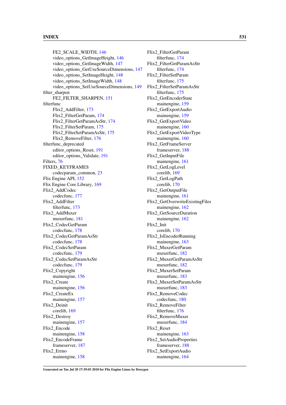 Google Flix Engine Linux Reference Manual User Manual | Page 537 / 545