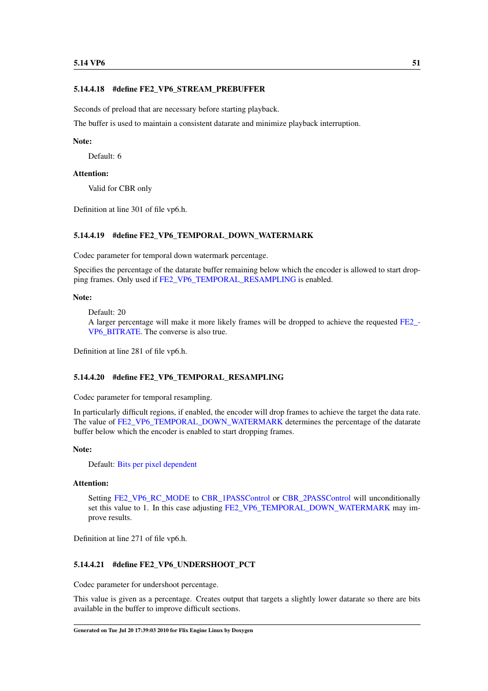 Fe2_vp6_undershoot_pct, Fe2_vp6_temporal_resampling, Fe2_vp6_temporal_down_watermark | Google Flix Engine Linux Reference Manual User Manual | Page 57 / 545