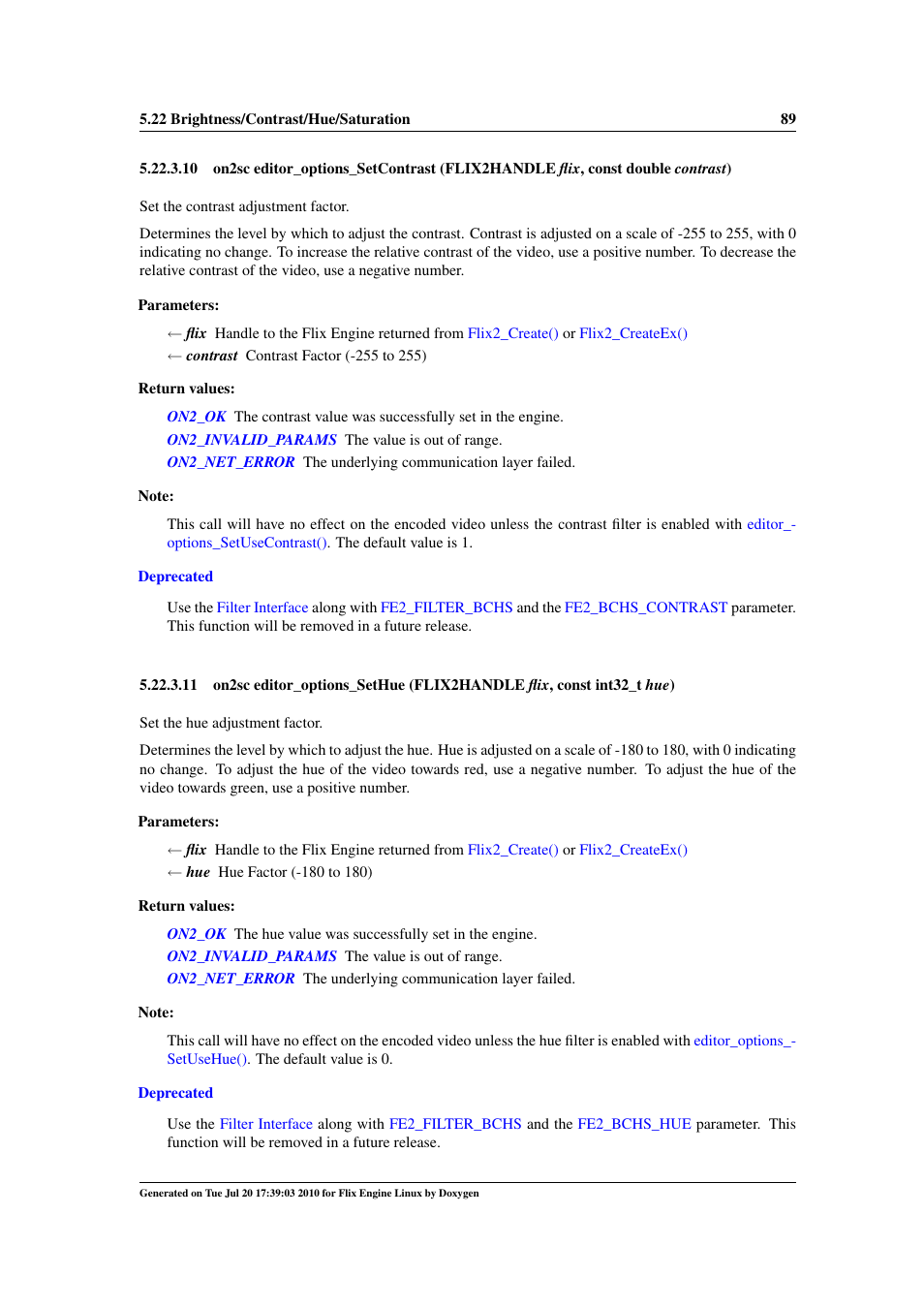 Editor_options_sethue, Editor_options_setsaturation | Google Flix Engine Linux Reference Manual User Manual | Page 95 / 545