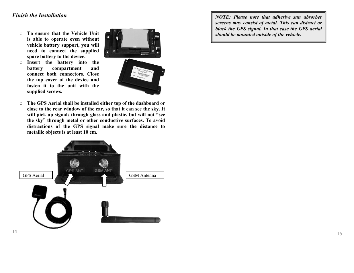 APM SG-VT02 QB User Manual | Page 8 / 16