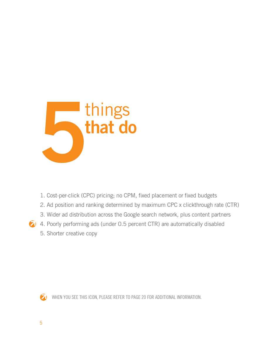 Google Moving to Google AdWords A Hands-On Guide for Premium Advertisers User Manual | Page 7 / 24