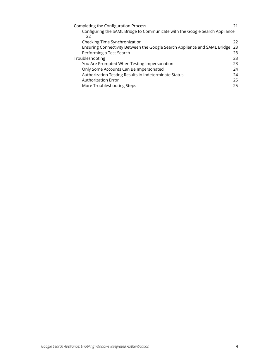 Google Search Appliance Enabling Windows Integrated Authentication version 6.8 User Manual | Page 4 / 25