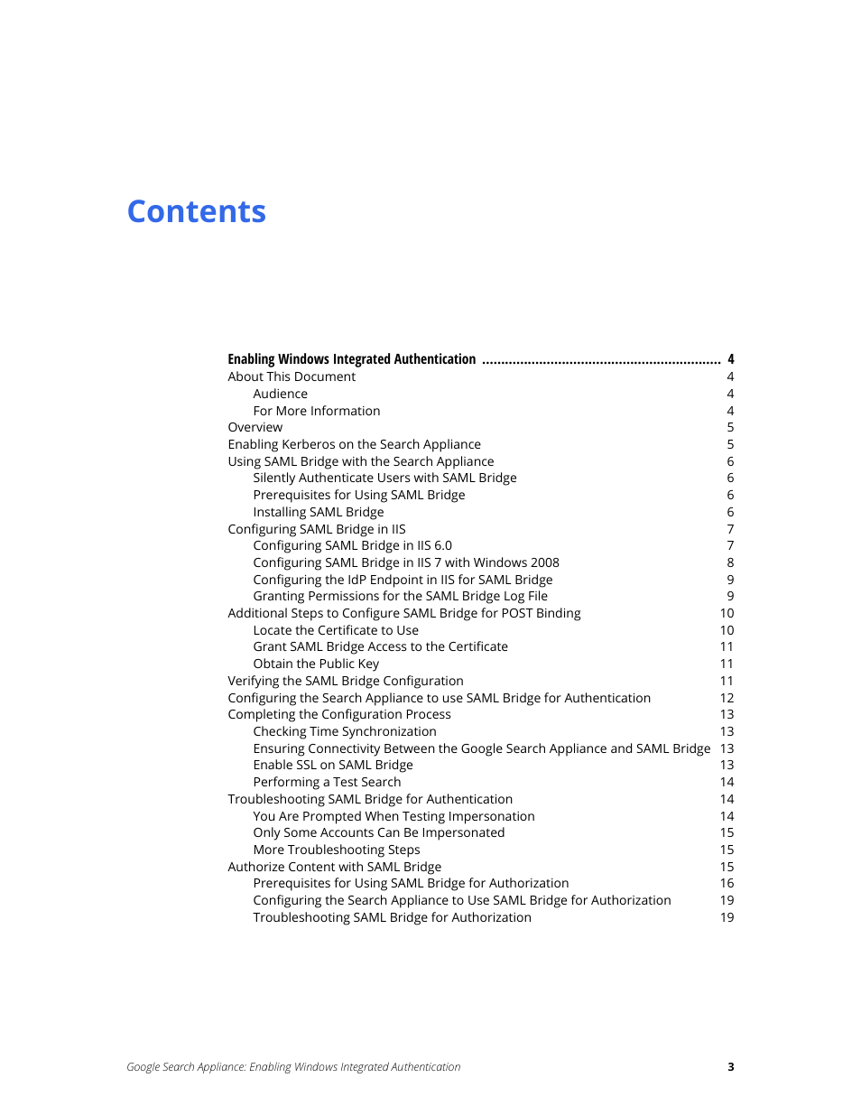 Google Search Appliance Enabling Windows Integrated Authentication version 7.2 User Manual | Page 3 / 20