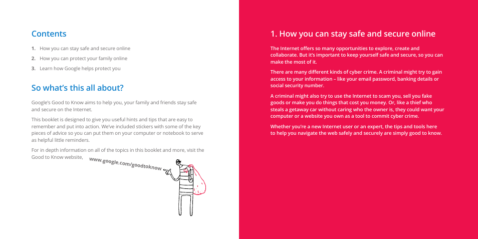 Google Good to Know A guide to staying safe and secure online User Manual | Page 2 / 13