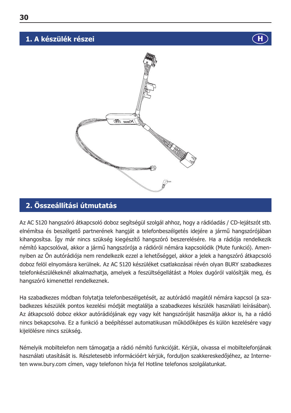BURY AC-5120 User Manual | Page 30 / 78