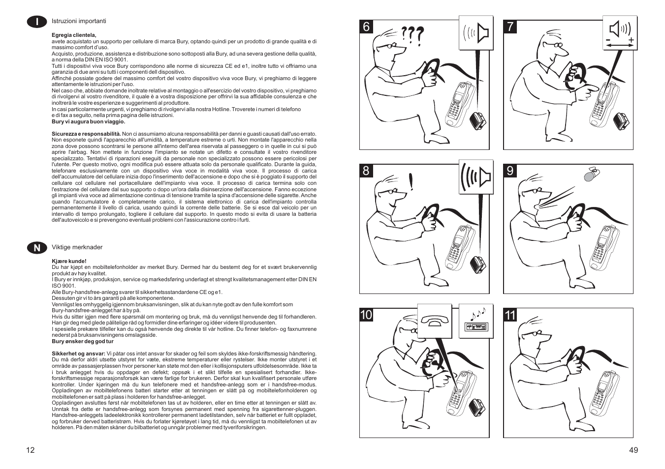 BURY UNI Take&Talk User Manual | Page 12 / 30