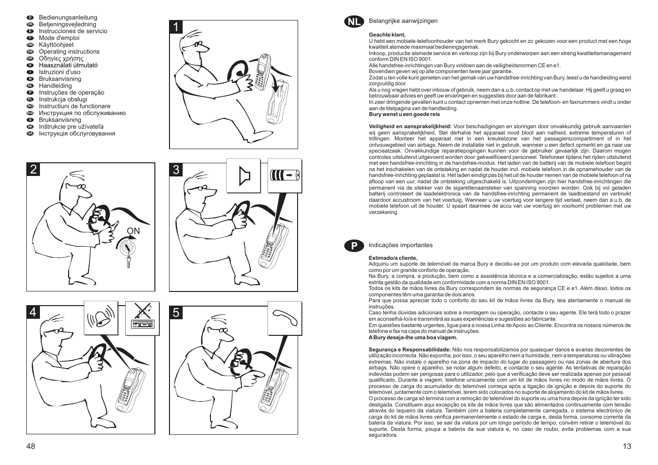 BURY UNI Take&Talk User Manual | Page 13 / 30