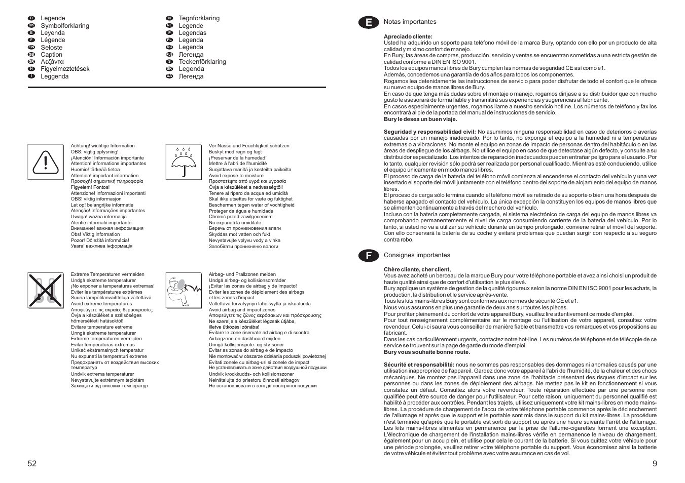 BURY UNI Take&Talk User Manual | Page 9 / 30