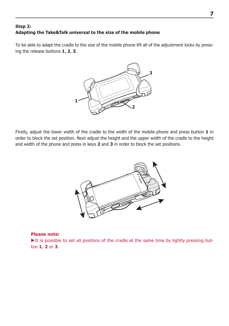 BURY UNI Take&Talk universal User Manual | Page 9 / 24