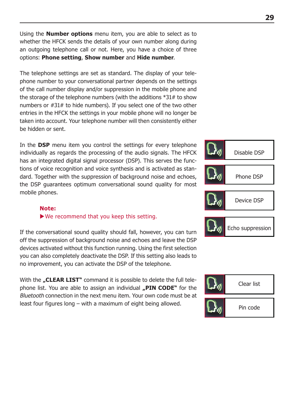 BURY CC 9060 Music USER Manual User Manual | Page 29 / 44
