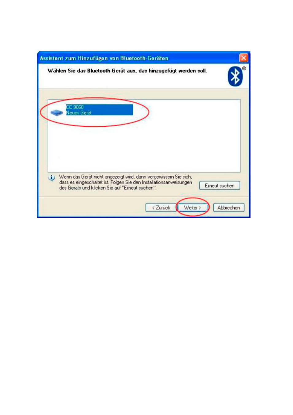 BURY AD9060 Update guide with MS Windows Software User Manual | Page 6 / 19