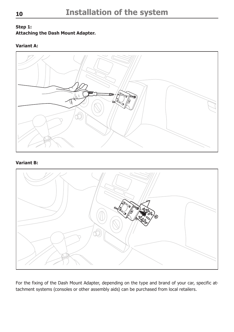 Installation of the system | BURY ChargingCradle Universal User Manual | Page 12 / 22