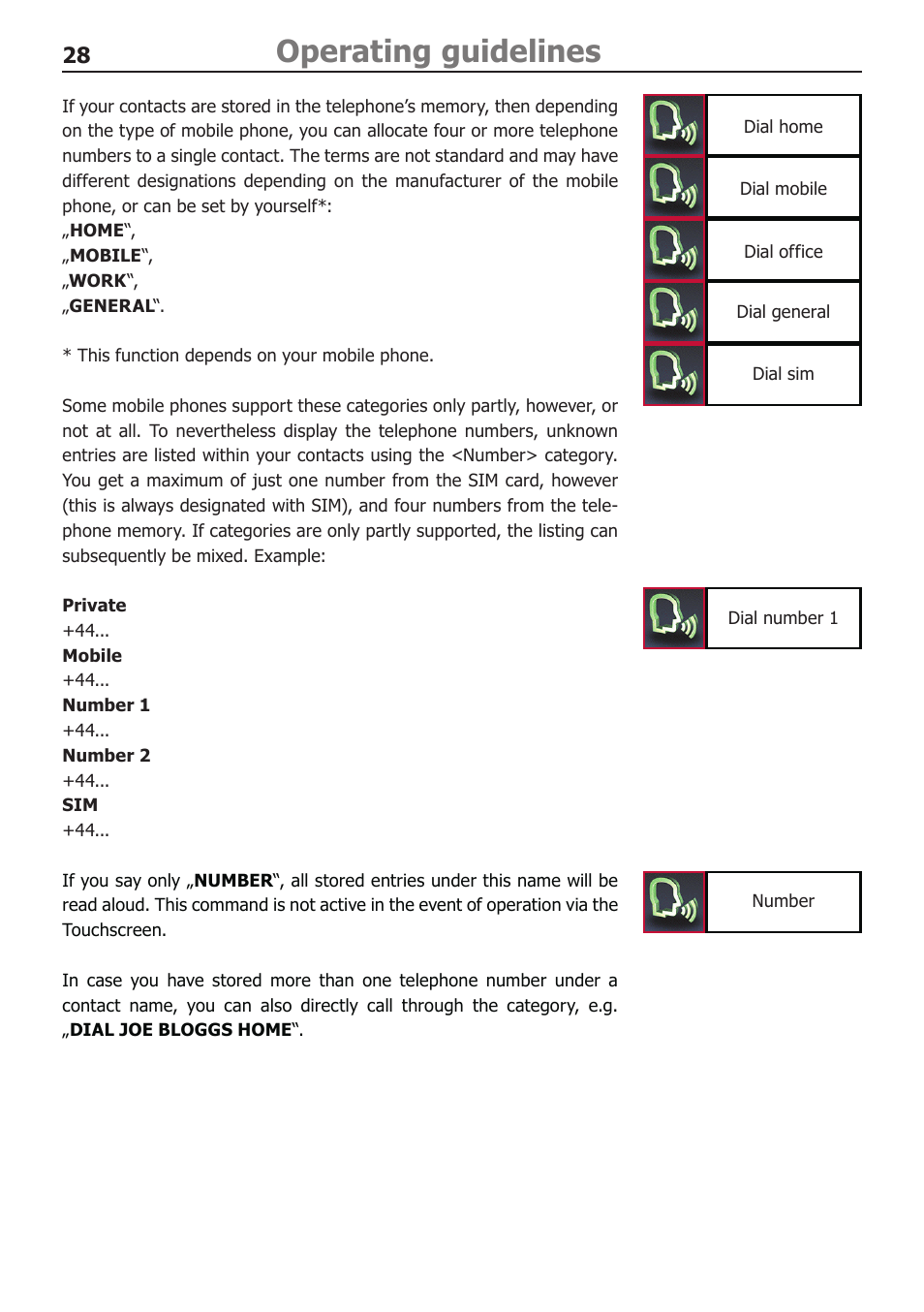 Operating guidelines | BURY CC 9068 APP USER Manual User Manual | Page 28 / 44