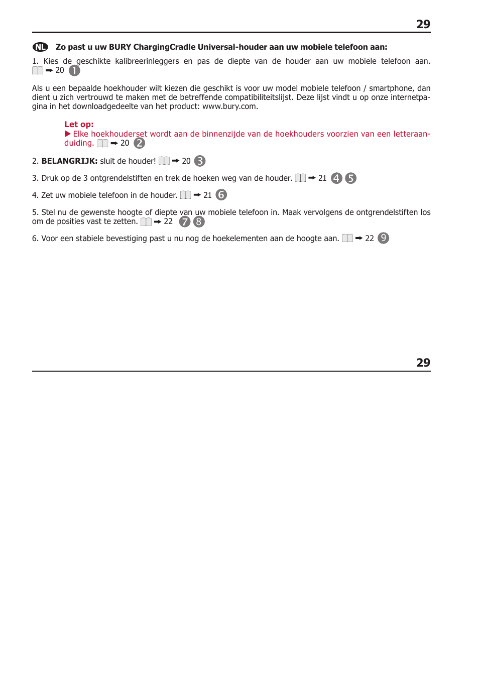 BURY CC 9068 APP USER Manual User Manual | Page 29 / 65